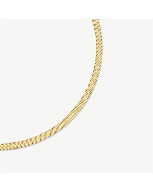 D.Louise Metallic Snake Chain Necklace