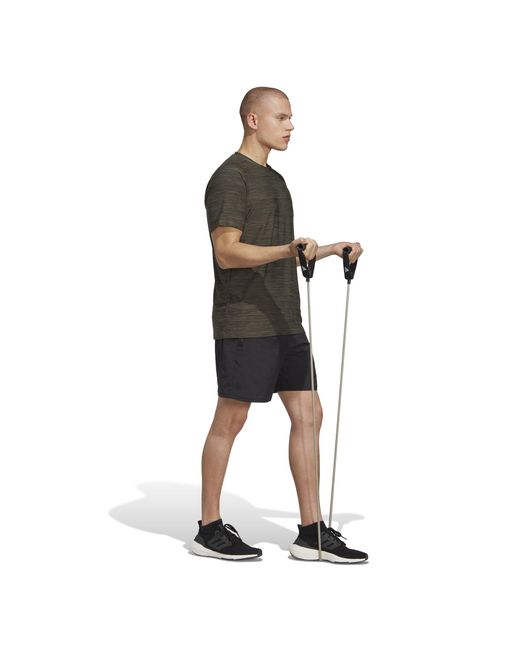 Adidas Green Train Essentials Stretch Training T-Shirt for men