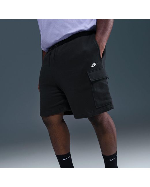 Nike Black Club Cargo Shorts for men
