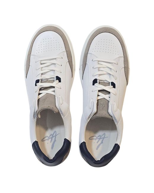 Loyalti White Braid Low-Top Trainers for men