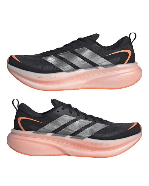 Adidas Blue Supernova Glide Running Shoes for men