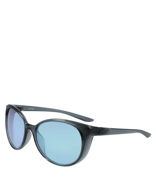 Nike Blue Essence Oval Sunglasses