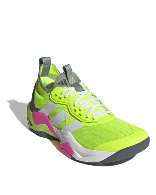 Adidas Green Rapidmove Adv 2 Hiit Training Shoes for men