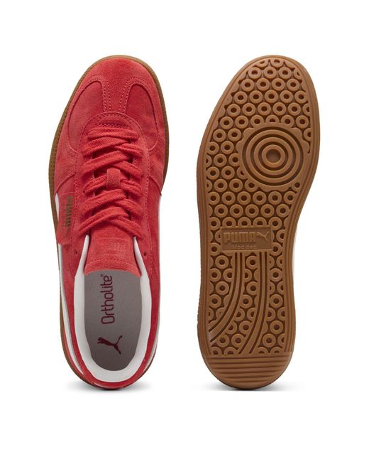 PUMA Red Palermo Trainers for men