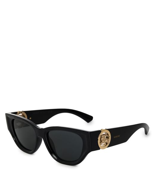 Burberry Black Rectangle Sunglasses