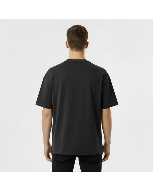 Jack Wills Black Jacquard T-Shirt for men