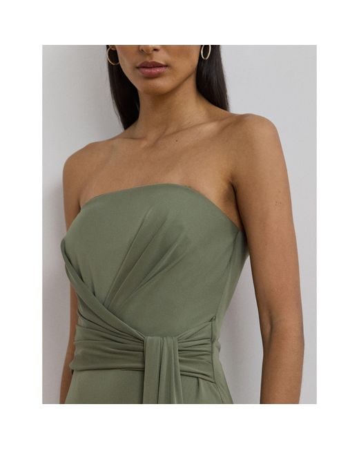 Ralph Lauren Green Estila Ball Gown