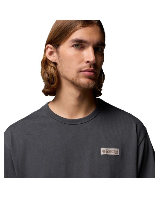 Columbia Black Csc Heavyweight Tee for men