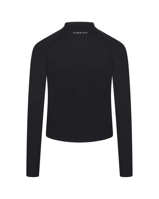 Gym King Black Gymki 365 Full Zip