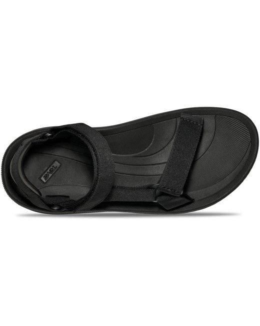 Teva Black Walking Sandals for men