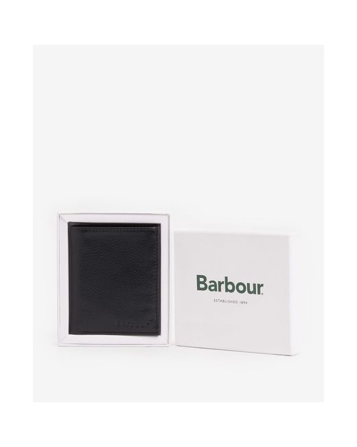 Barbour White Colwell Small Billfold for men