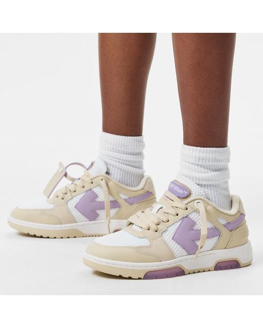 Off-White c/o Virgil Abloh Pink Ooo Slim Eco-Conscious Sneakers