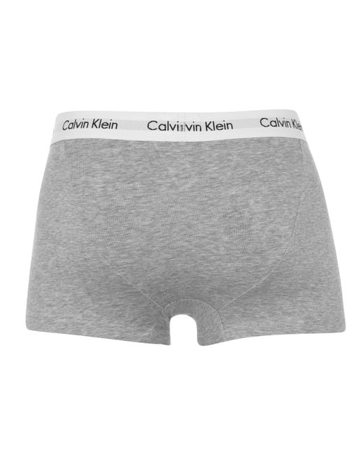 Calvin Klein White 3 Pack Boxer Shorts for men