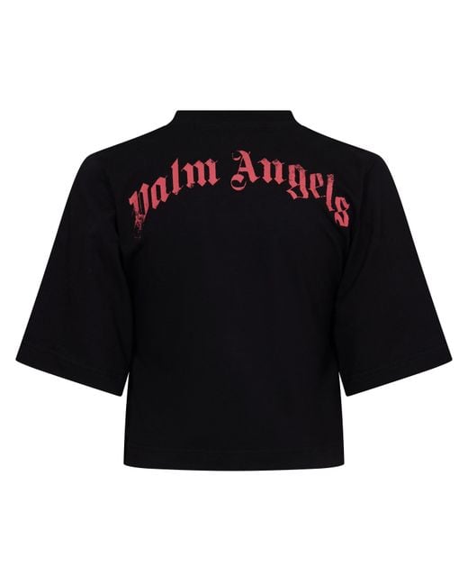 Palm Angels Black Kil Bear Oversized T-Shirt