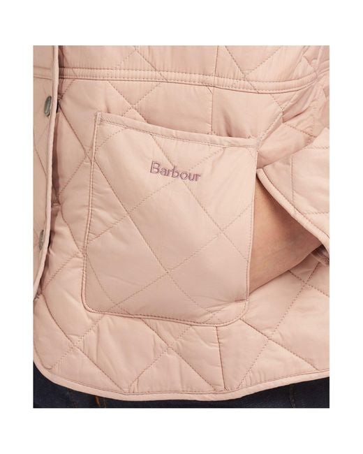 Barbour Pink Deveron Jacket