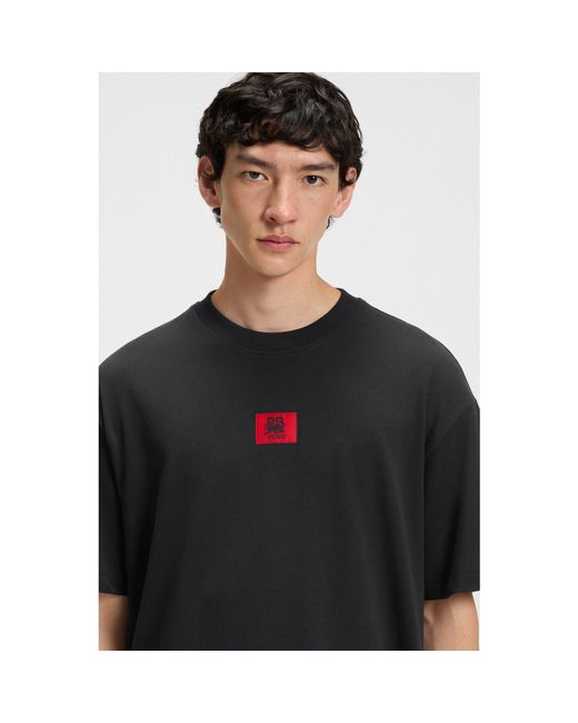 Hugo x RB Black X Vcarb By Slawn Logo T-Shirt for men