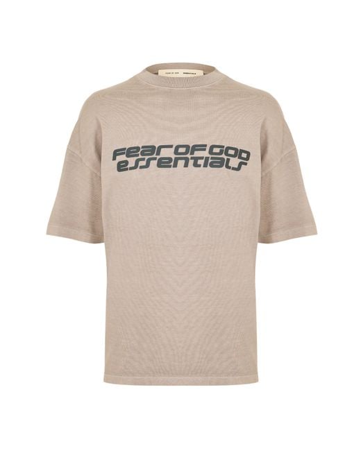 Fear Of God Natural Oversized T-Shirt for men