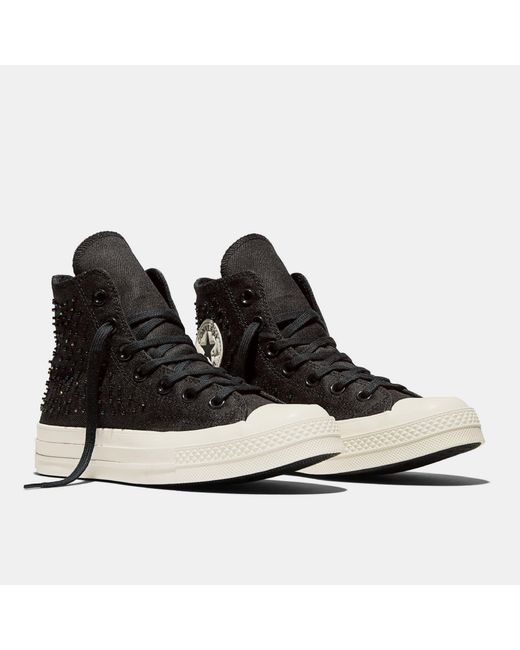 Converse Black Adults Chuck 70 Beads Canvas High-Top Trainers