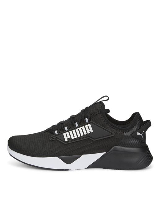 PUMA Black Retaliate 2 Running Trainers