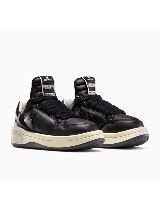 Converse Black Adults Turbowpn Ox Low-Top Trainers