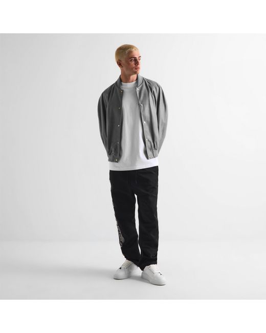 Fear Of God Gray Leather Jacket for men