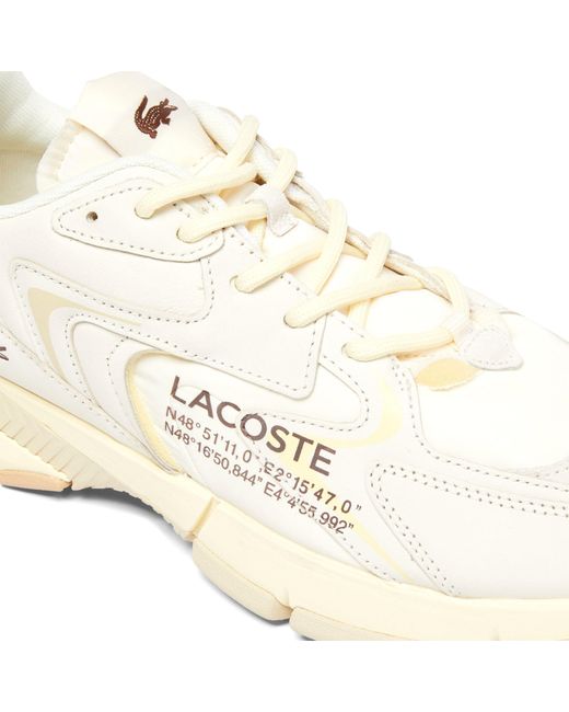 Lacoste White L003 Neo Trainers Size 8 for men