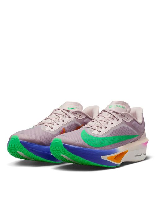 Nike Green Zoom Fly 6 Road Running Shoes for men