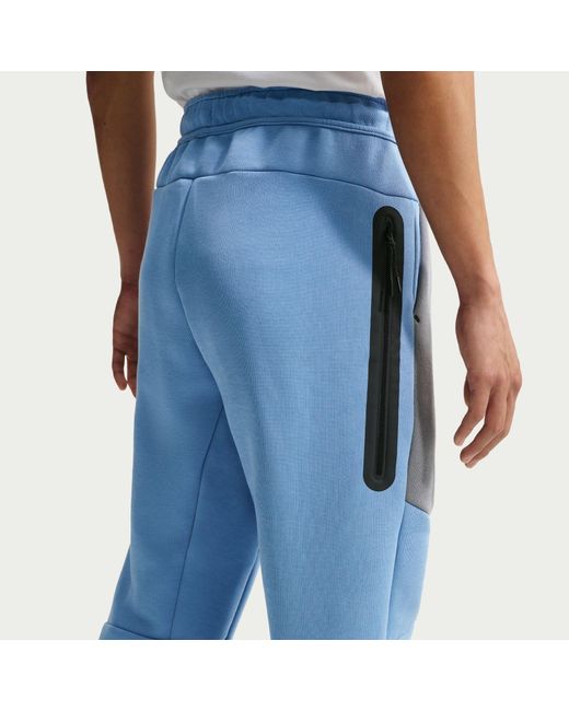 Nike Blue Tech Fleece Pants for men