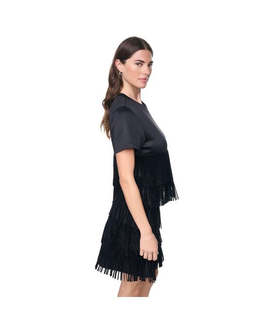 DKNY Black Rhinstone Top Ld64