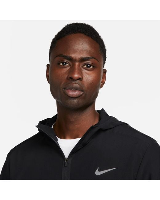 Nike Blue Form Hooded Jacket for men
