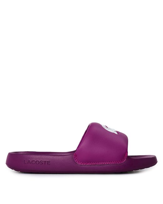 Lacoste Purple Serve Slide 1.0 Slider