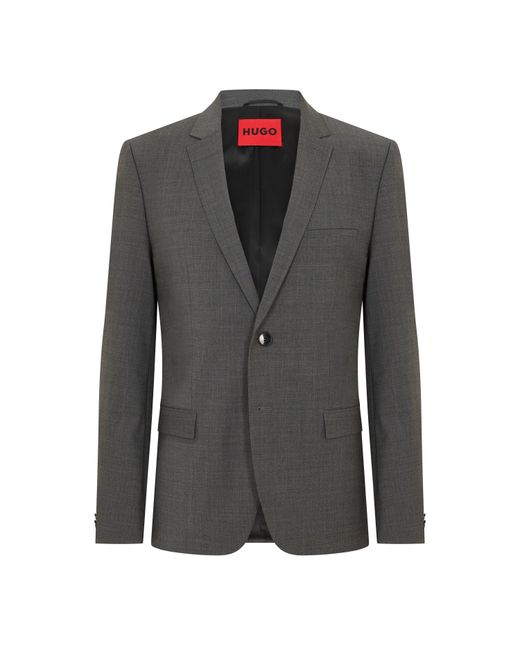HUGO Gray Arti/Hesten212X Suit for men
