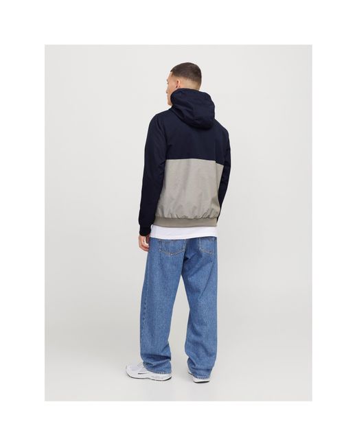 Jack & Jones Blue Bomber Jacket for men