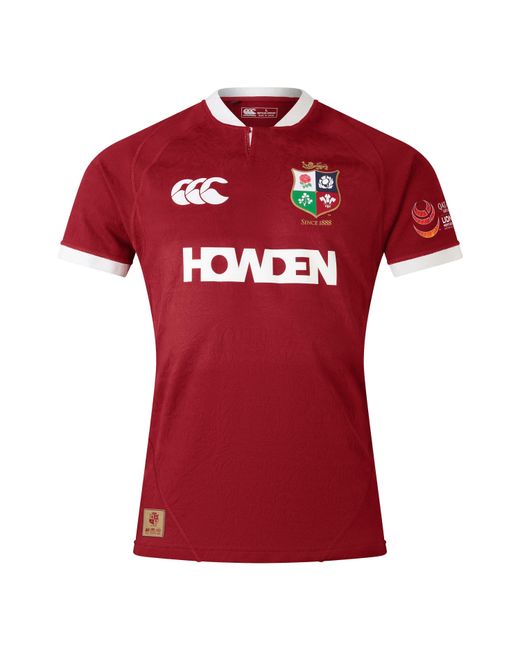 Canterbury Red British & Irish Lions 2025 Authentic Shirt for men
