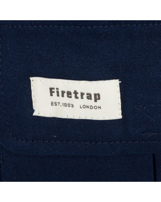 Firetrap Blue Cargo Shorts for men