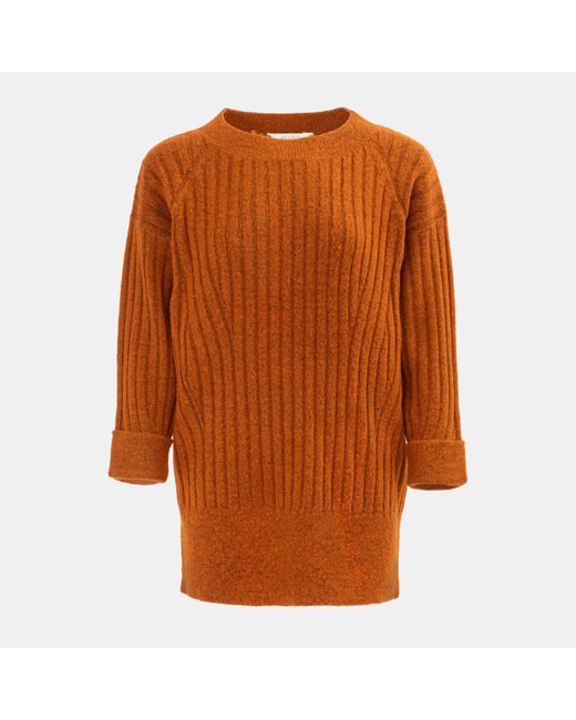 Miso Orange Knit Jumper