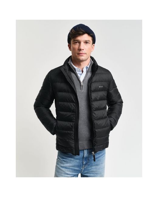 Gant Black Light Down Jacket for men