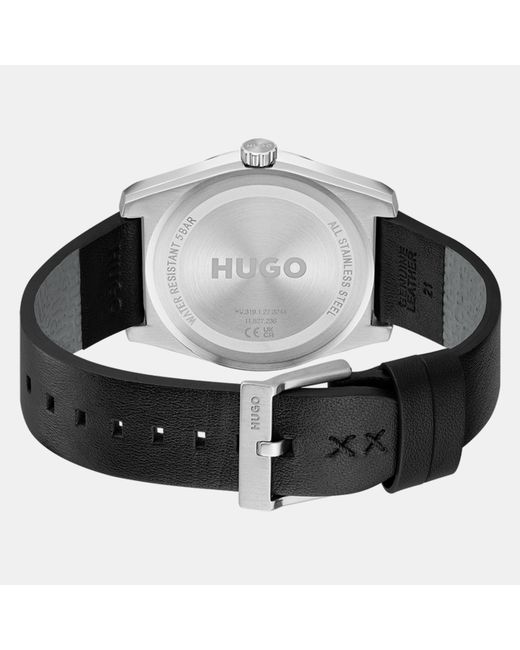 HUGO Black Gents #Icon Watch for men