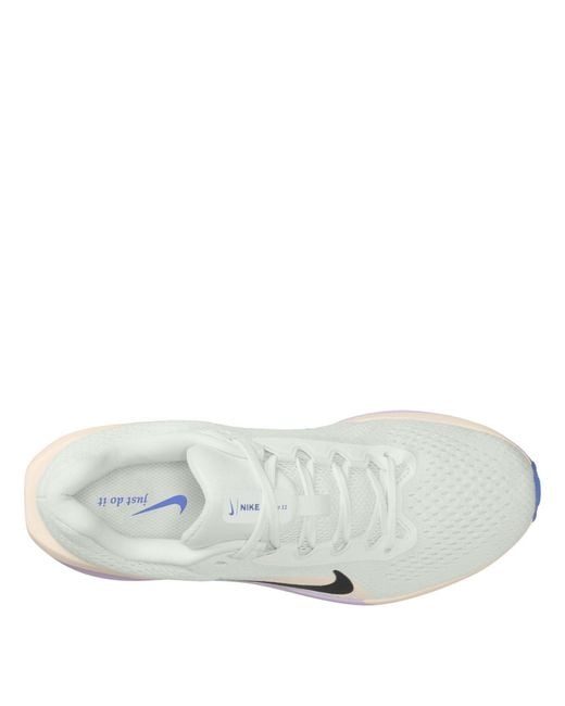 Nike White Winflo 11 Road Running Shoes