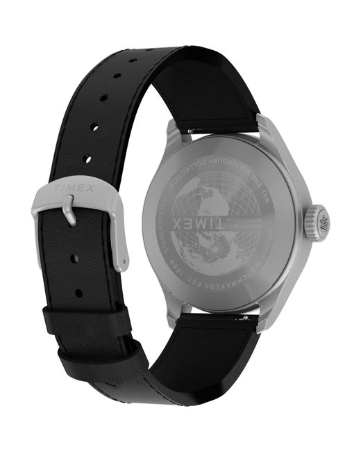 Timex Black Waterbury Quartz Analogue Watch for men