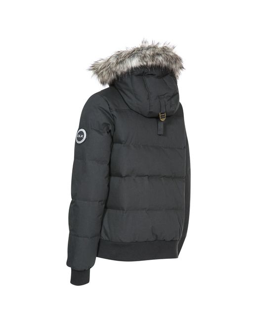 DLX Gray Kendrick Fitted Insulated Down Jacket