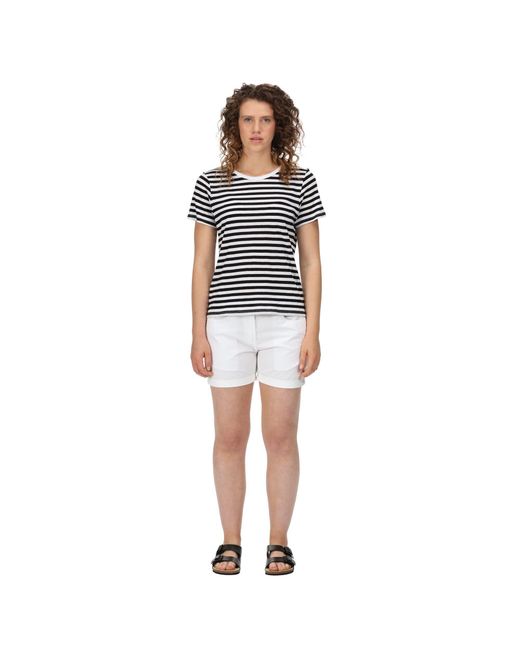 Regatta White Pemma Shorts