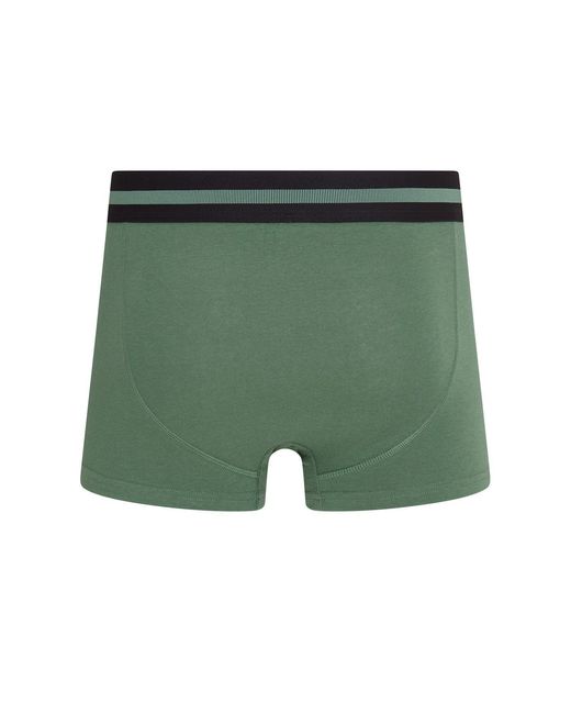DKNY Green 3 Pack Trunks Carmel for men