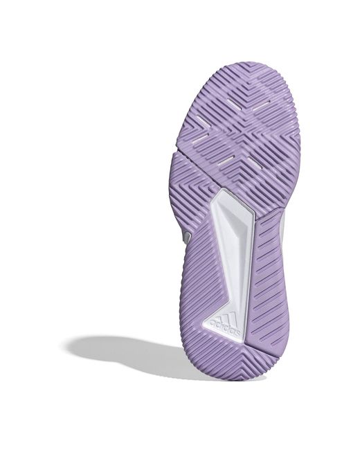 Adidas White Court Team Indoor Netball Shoes