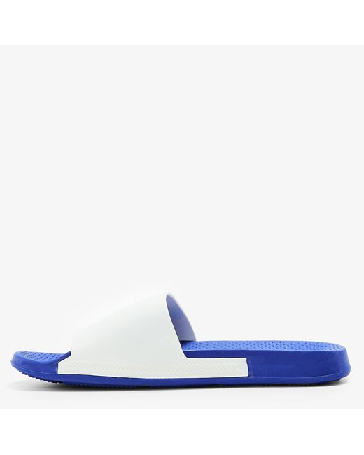 Havaianas Blue Slide Brasil Flip Flops