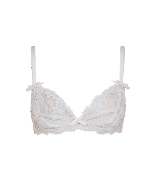 Agent Provocateur Brown Dioni Plunge Underwired Bra