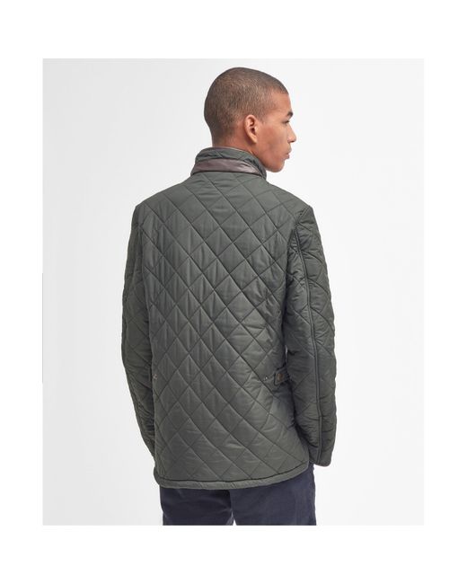 Barbour Gray Powell Jacket for men