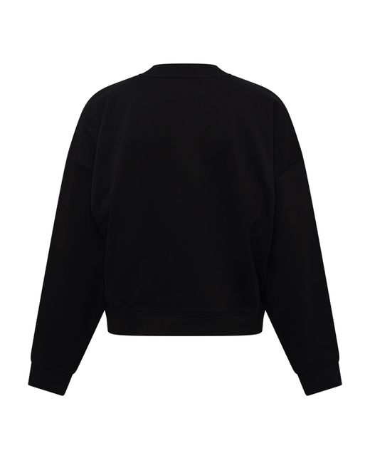 DKNY Black High-Neck Sweatshirt