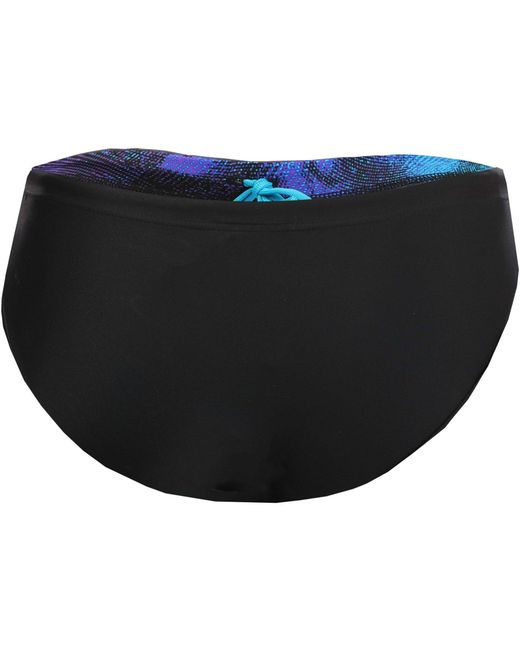 Speedo Black Placement Panel Swimming Briefs for men