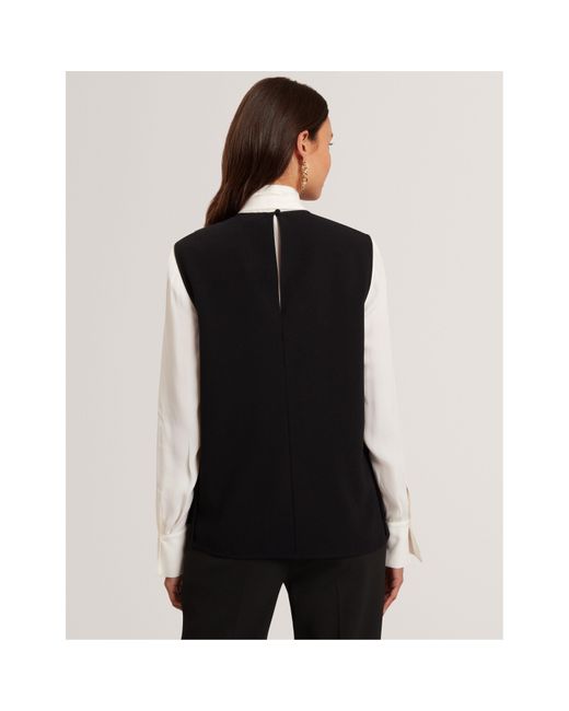 Ted Baker Black Knitted Sweater Vests